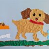園小混合クラス5月1回目・ちぎり絵