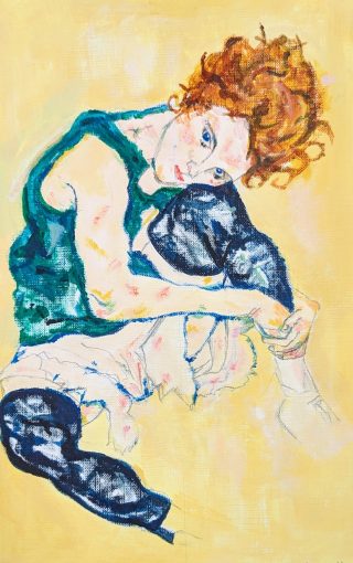 絵画クラス6月の制作・アクリル画２