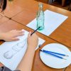 絵画クラス8月の制作・えんぴつ画