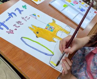 小学生クラス9月2回目・物語の絵