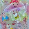 園小混合クラス10月1回目・にじみ絵