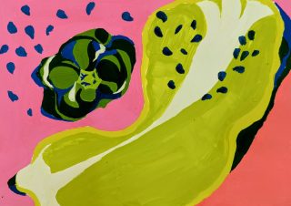 絵画クラス10月の制作・色彩構成