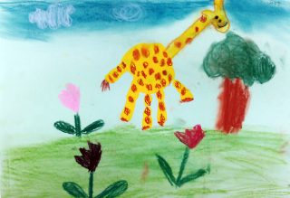 園小混合クラス11月1回目・手がたを使って