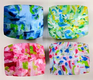 園小混合クラス2月2回目・張り子の皿